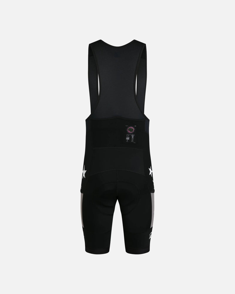 Patta x Rapha Men's Pro Team Cargo Bib Shorts (Black/Stone) - Patta