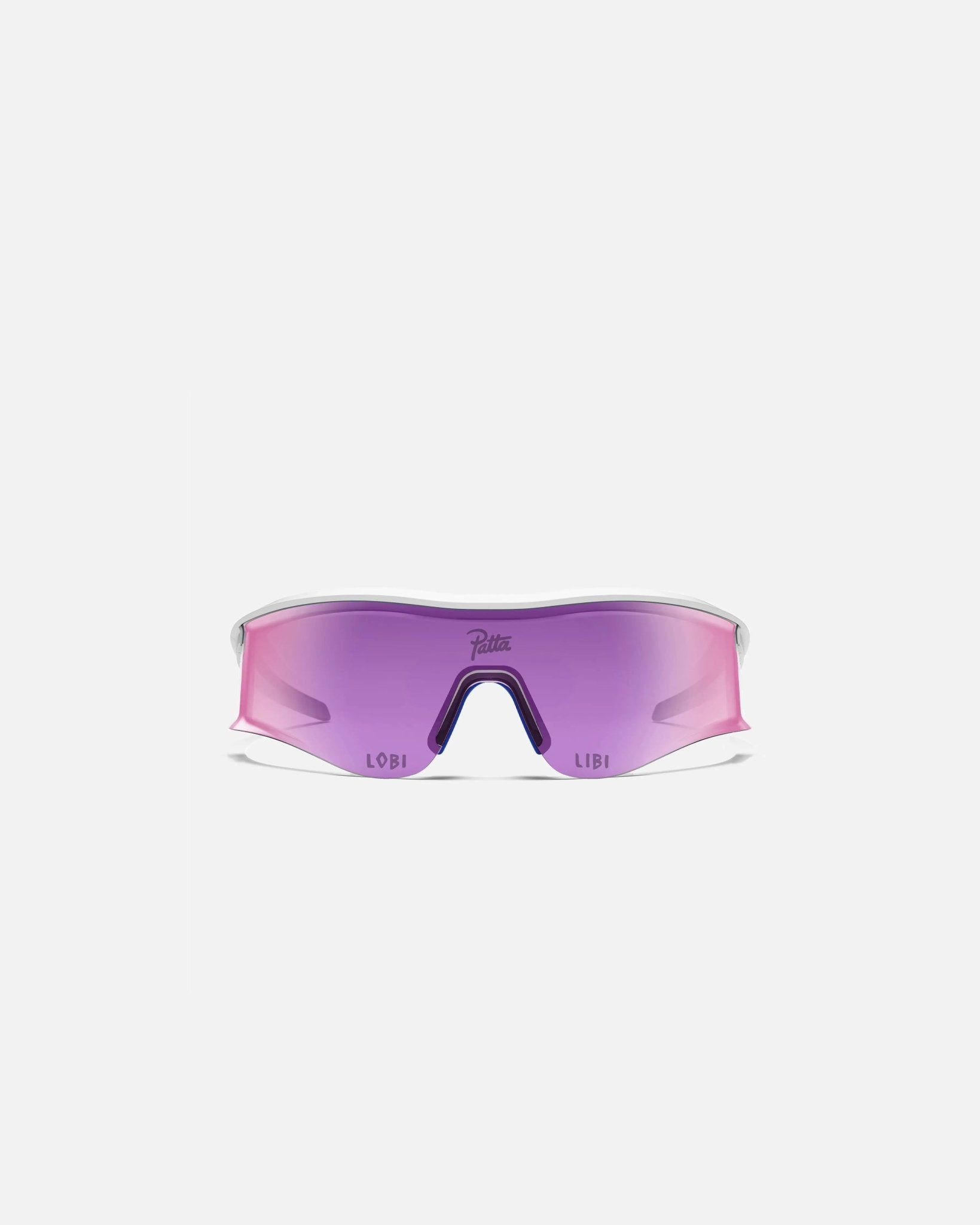 Patta x Rapha Reis Sunglasses (White/Blue/Pink) - Patta