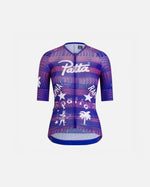 Patta x Rapha Women's Pro Team Aero Jersey (Flamingo Pink/Royal Blue) - Patta