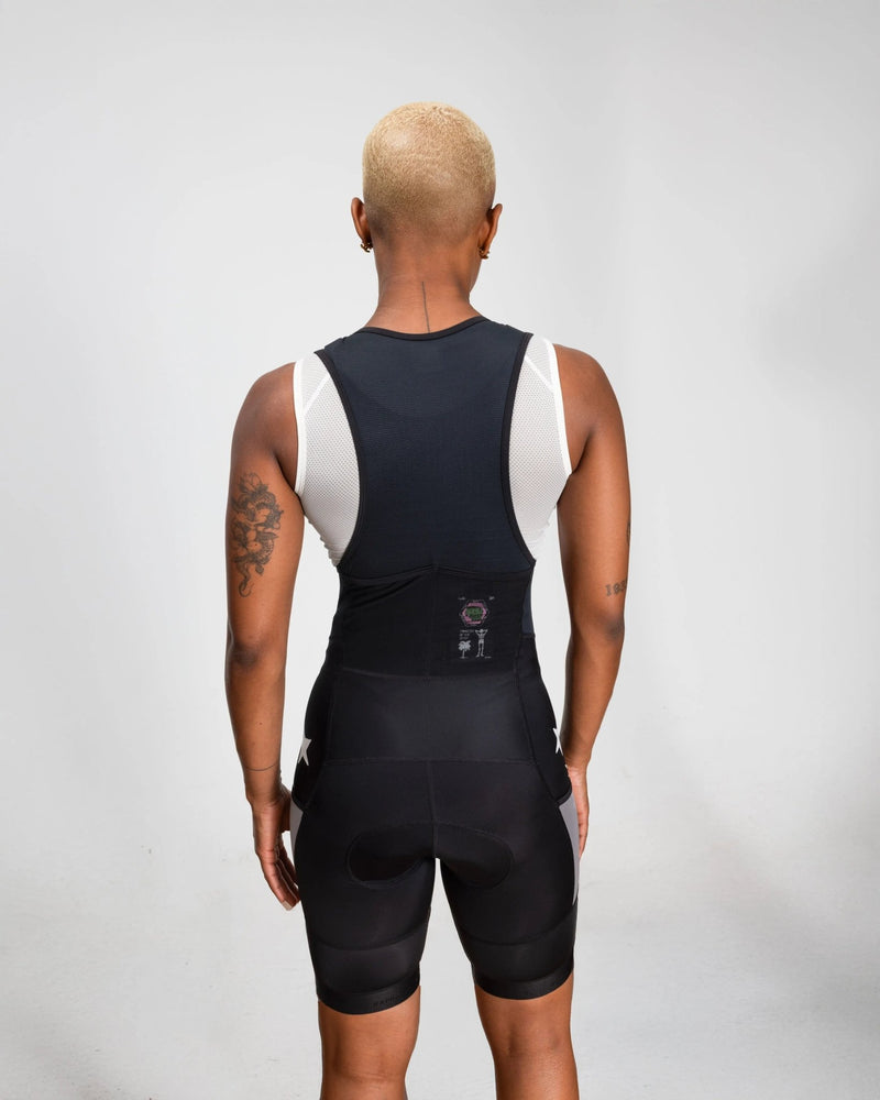 Patta x Rapha Women's Pro Team Cargo Bib Shorts (Black/Stone) - Patta