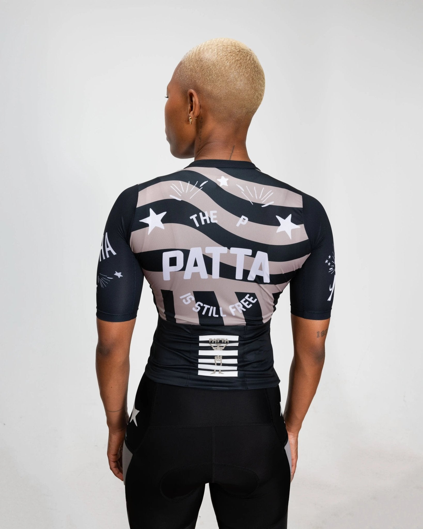 Patta x Rapha Women's Pro Team Training Jersey (Black/Stone) - Patta