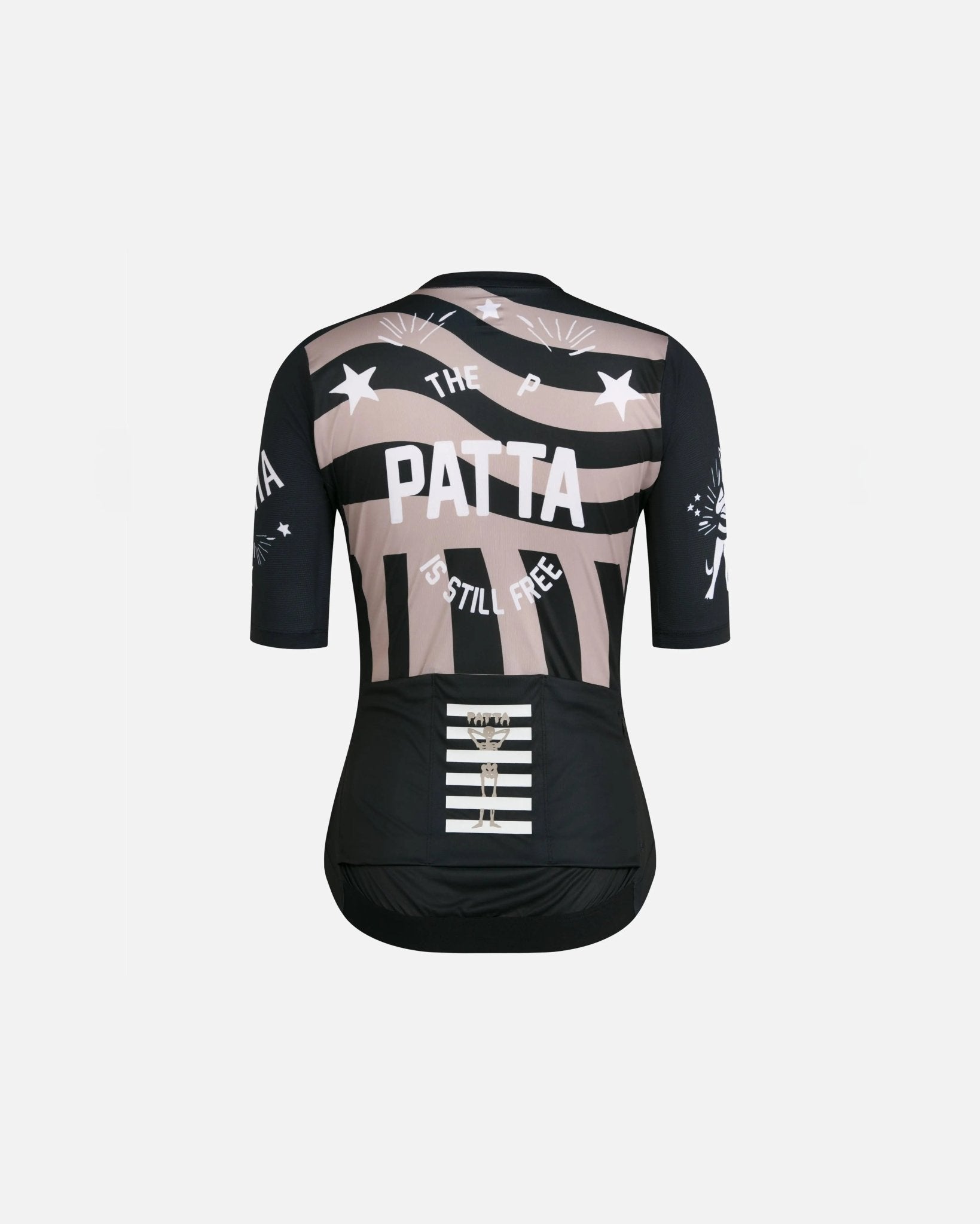 Patta x Rapha Women's Pro Team Training Jersey (Black/Stone) - Patta