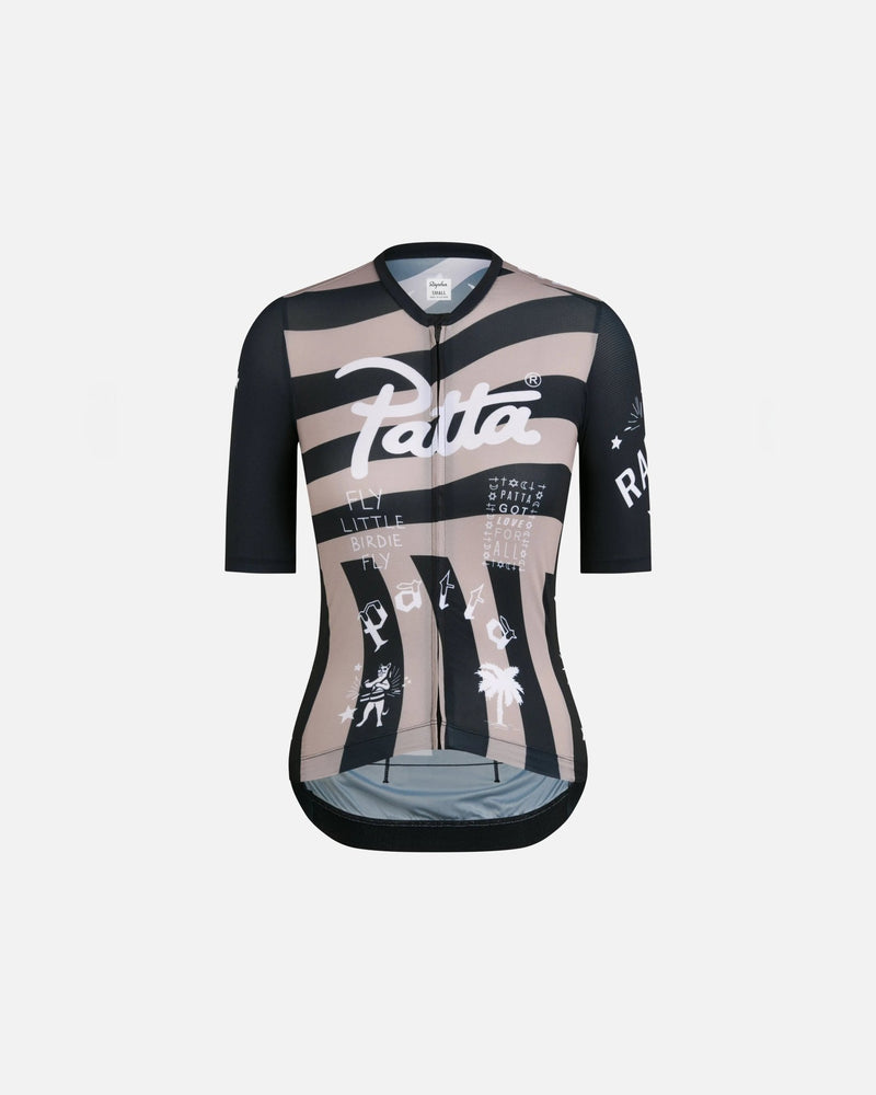 Patta x Rapha Women's Pro Team Training Jersey (Black/Stone) - Patta