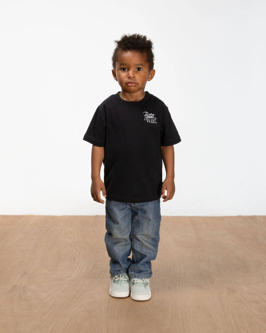 Patta x waf. Homecoming 2025 Kids T-Shirt (Black) - Patta