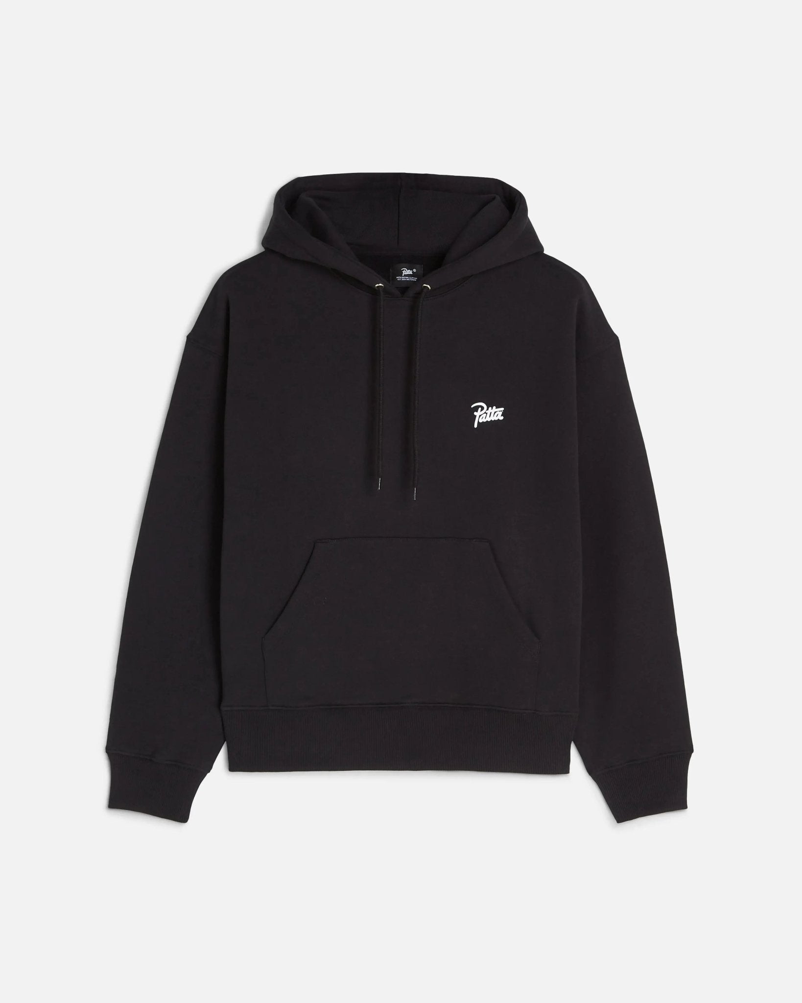 Patta Xerox Peace Boxy Hooded Sweater (Black) - Patta