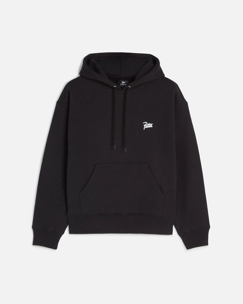 Patta Xerox Peace Boxy Hooded Sweater (Black) - Patta