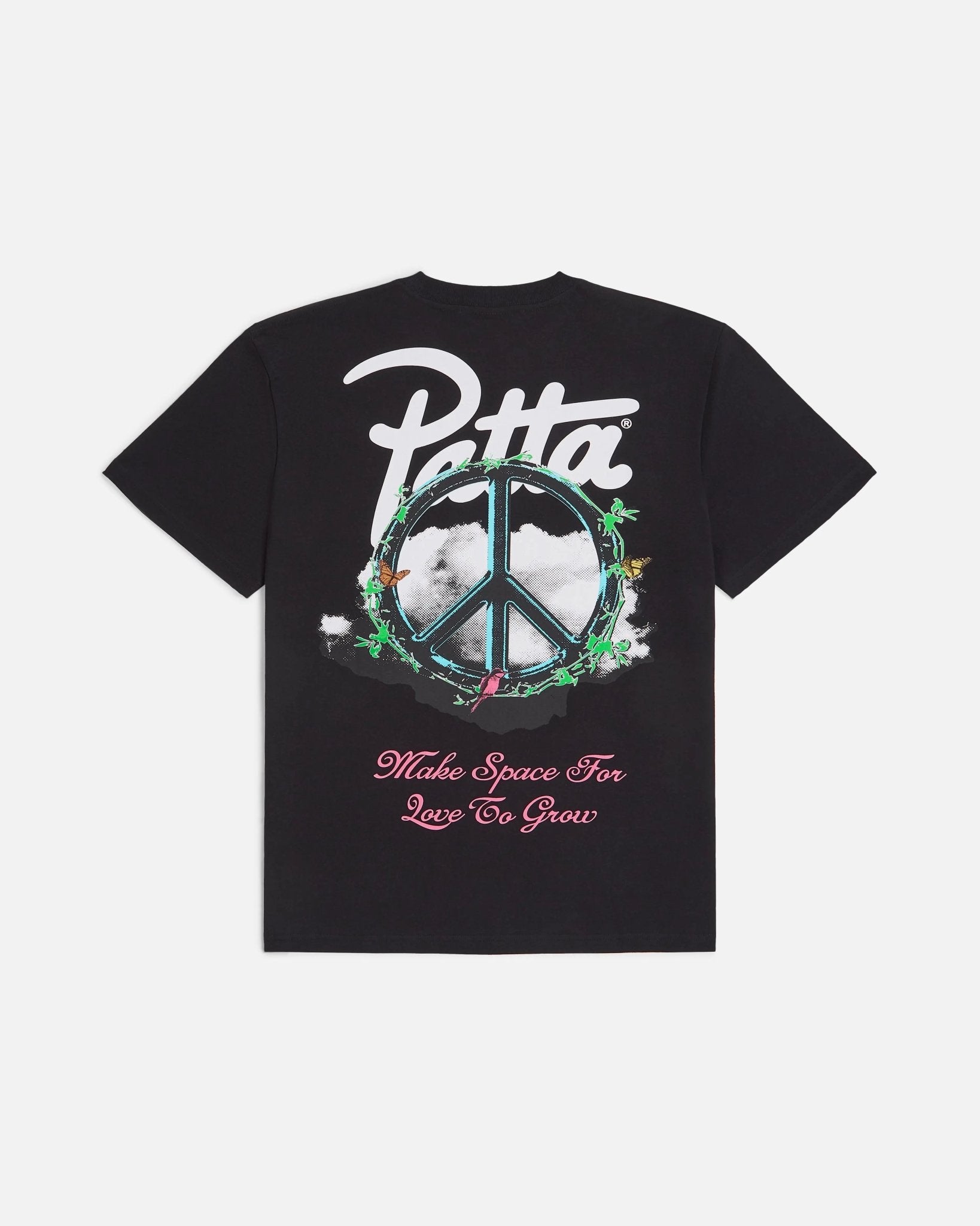 Patta Xerox Peace T-Shirt (Black) - Patta