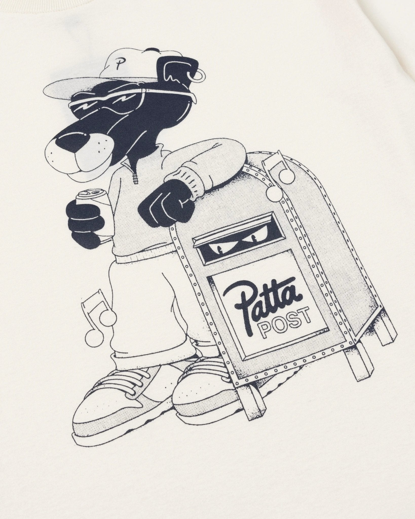 Patta You Got Mail Kids T-Shirt (Sea Salt) - Patta