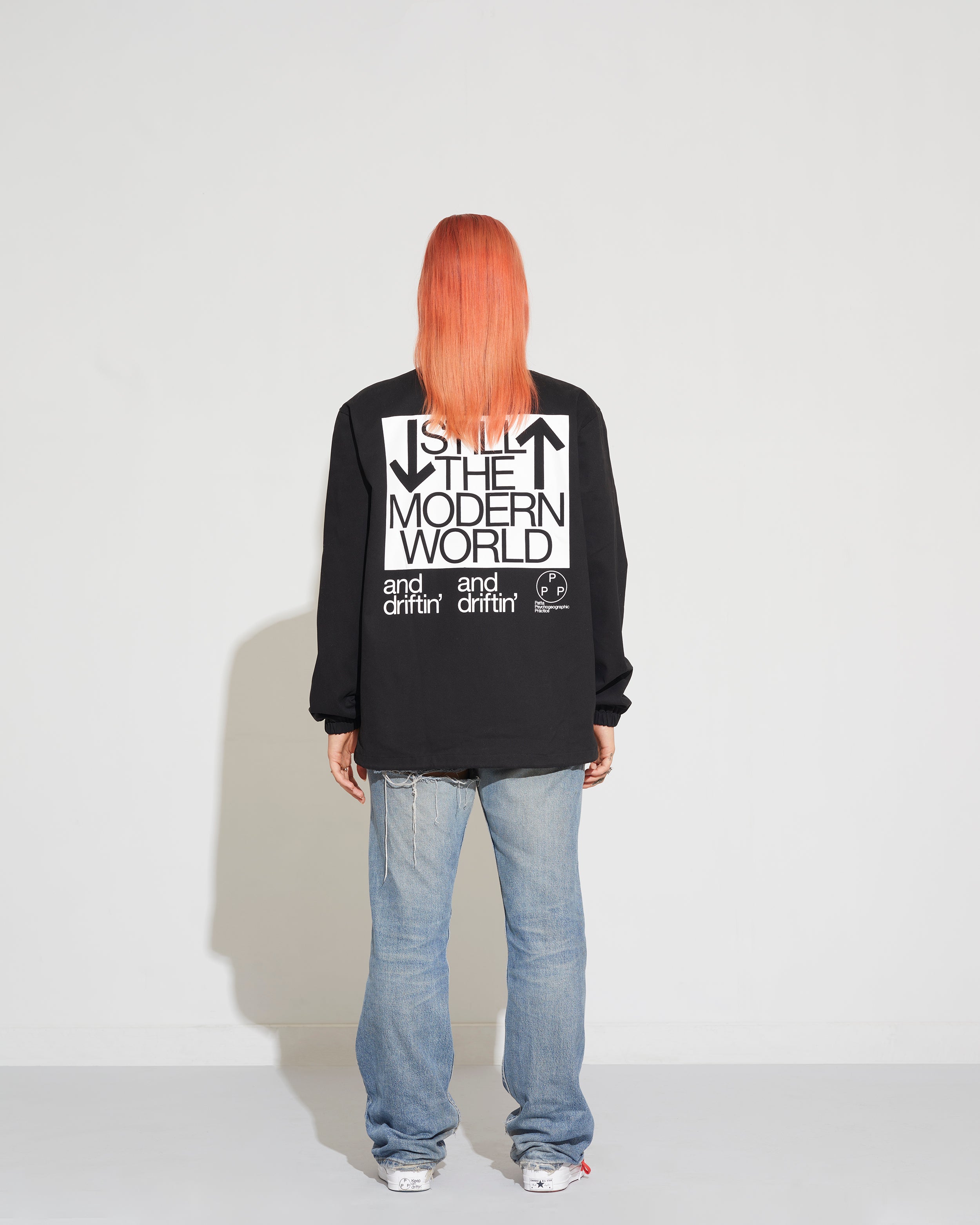 Patta x Experimental Jetset Coach Jacket Black