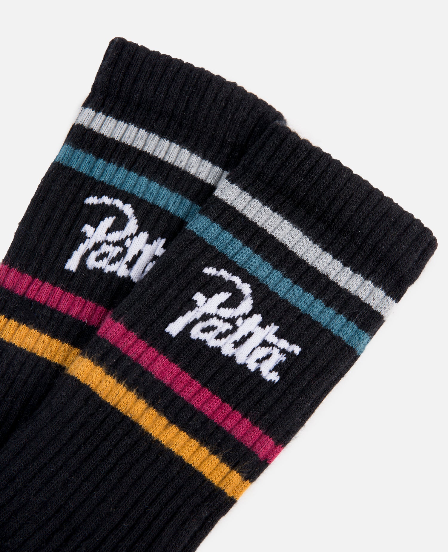 Chaussettes de sport Patta Wave (noir)