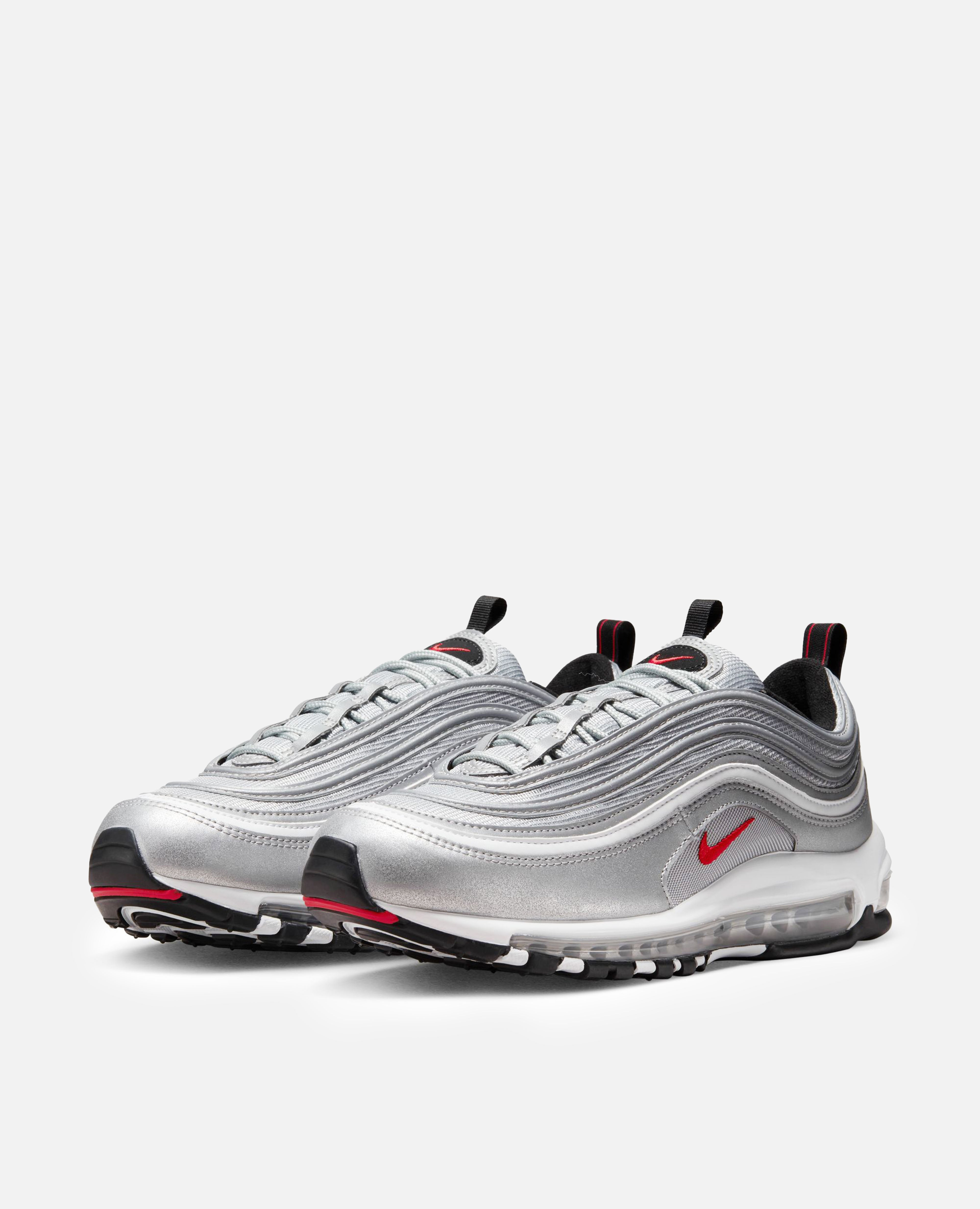 Air max 97 outlet black/metallic silver/university red