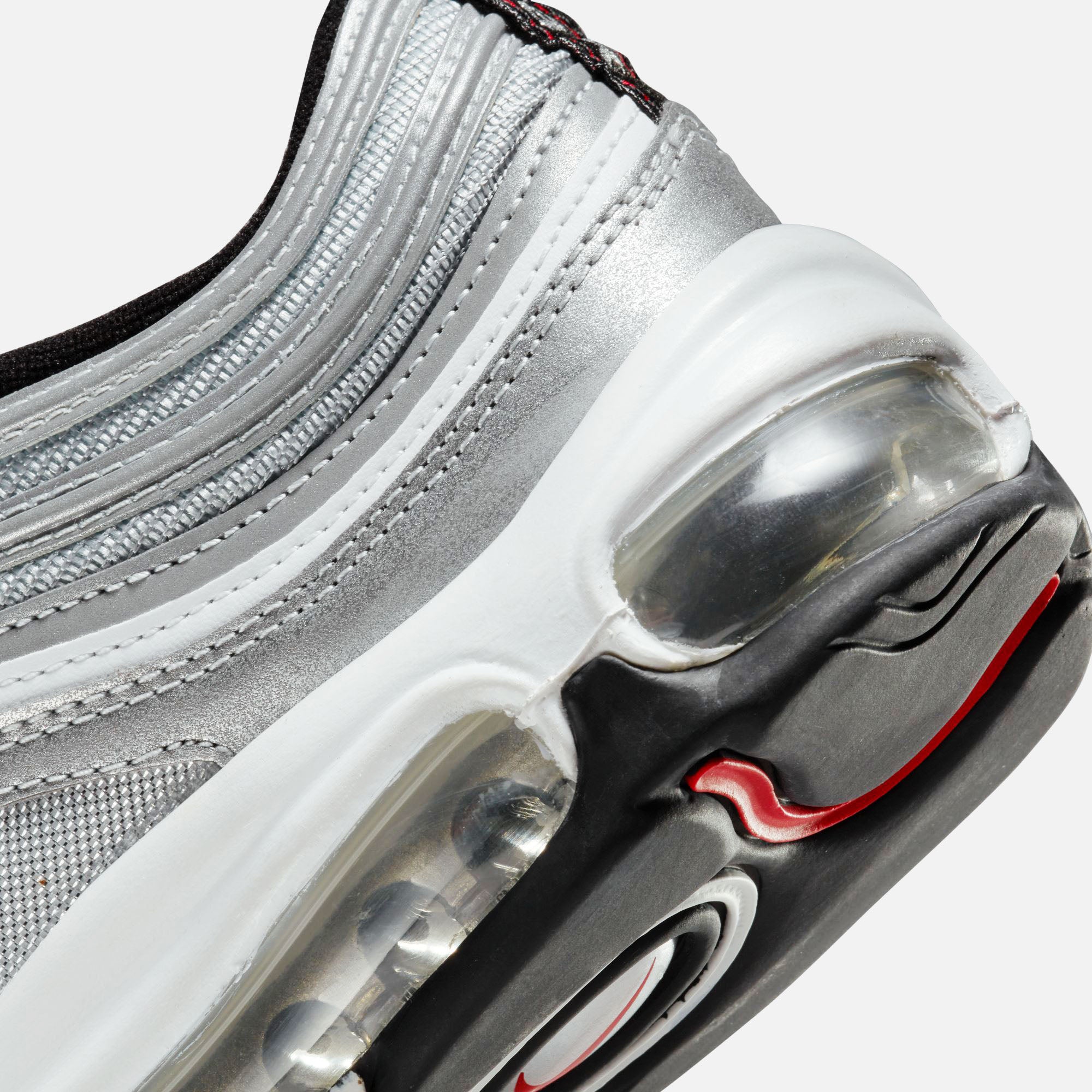 Air max 97 shop metallic silver/varsity red/white