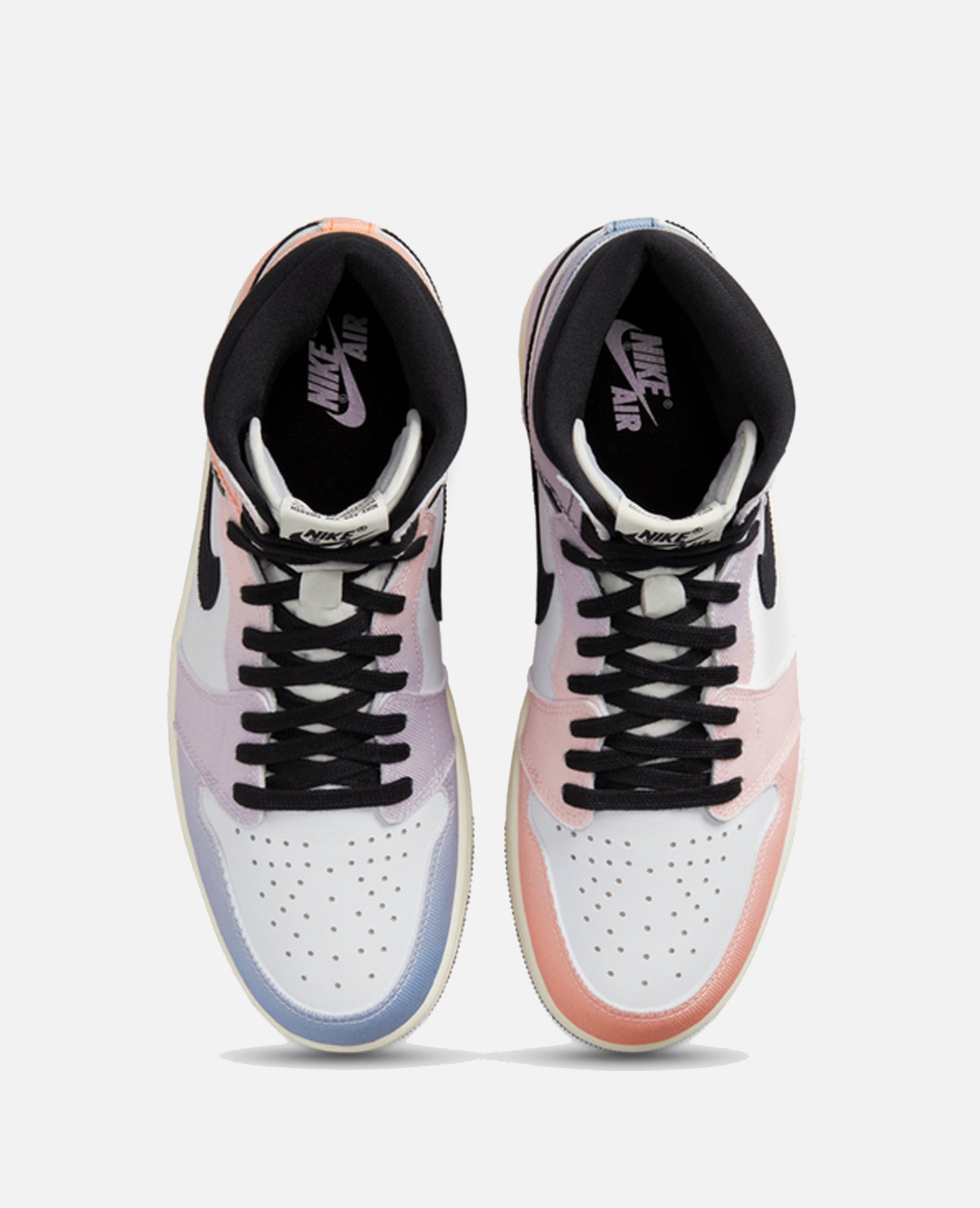 Air Jordan 1 Retro High OG Craft (Vivid Orange/Black-Iced Lilac-True Blue)