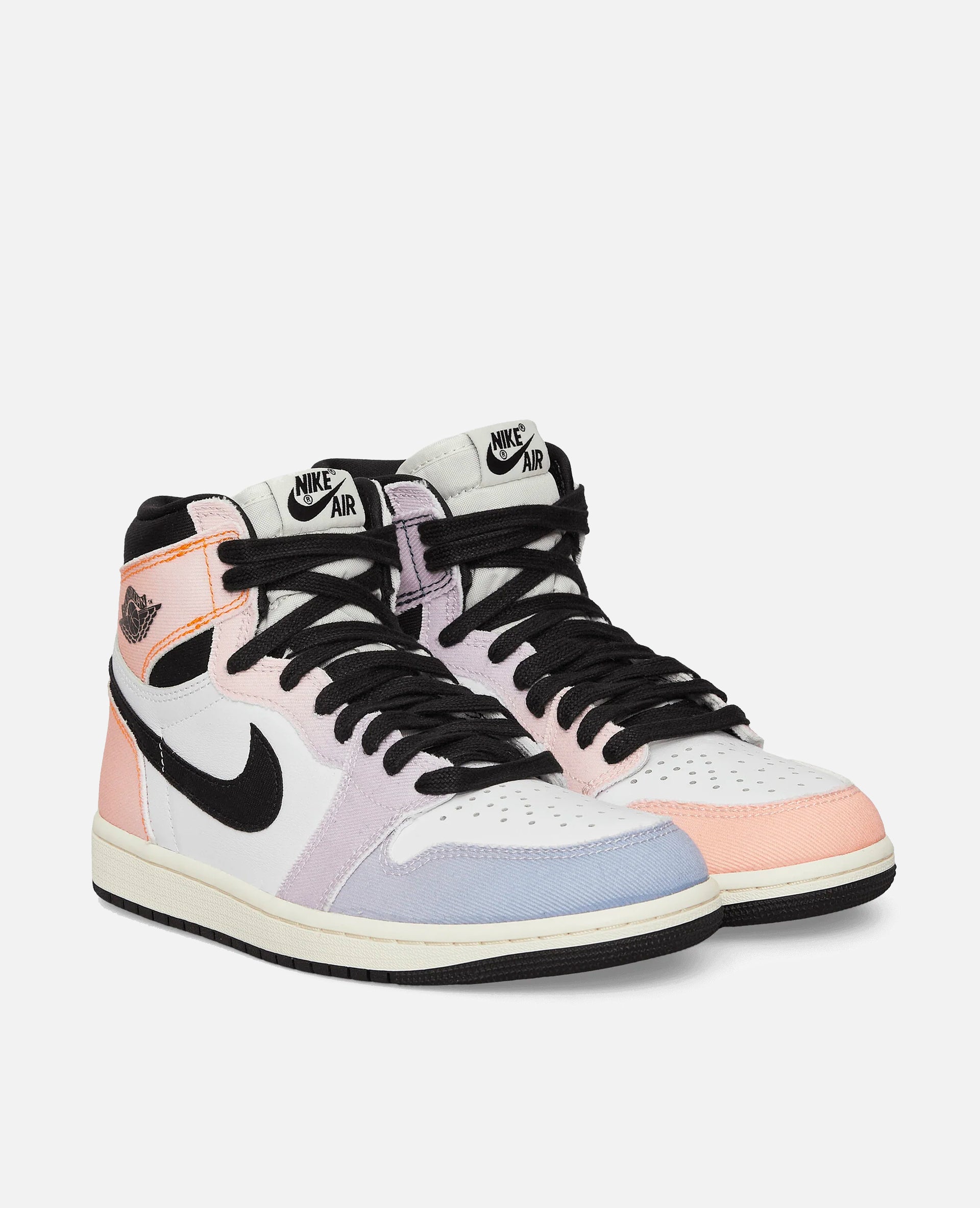 Air Jordan 1 Retro High OG Craft (Vivid Orange/Black-Iced Lilac-True Blue)