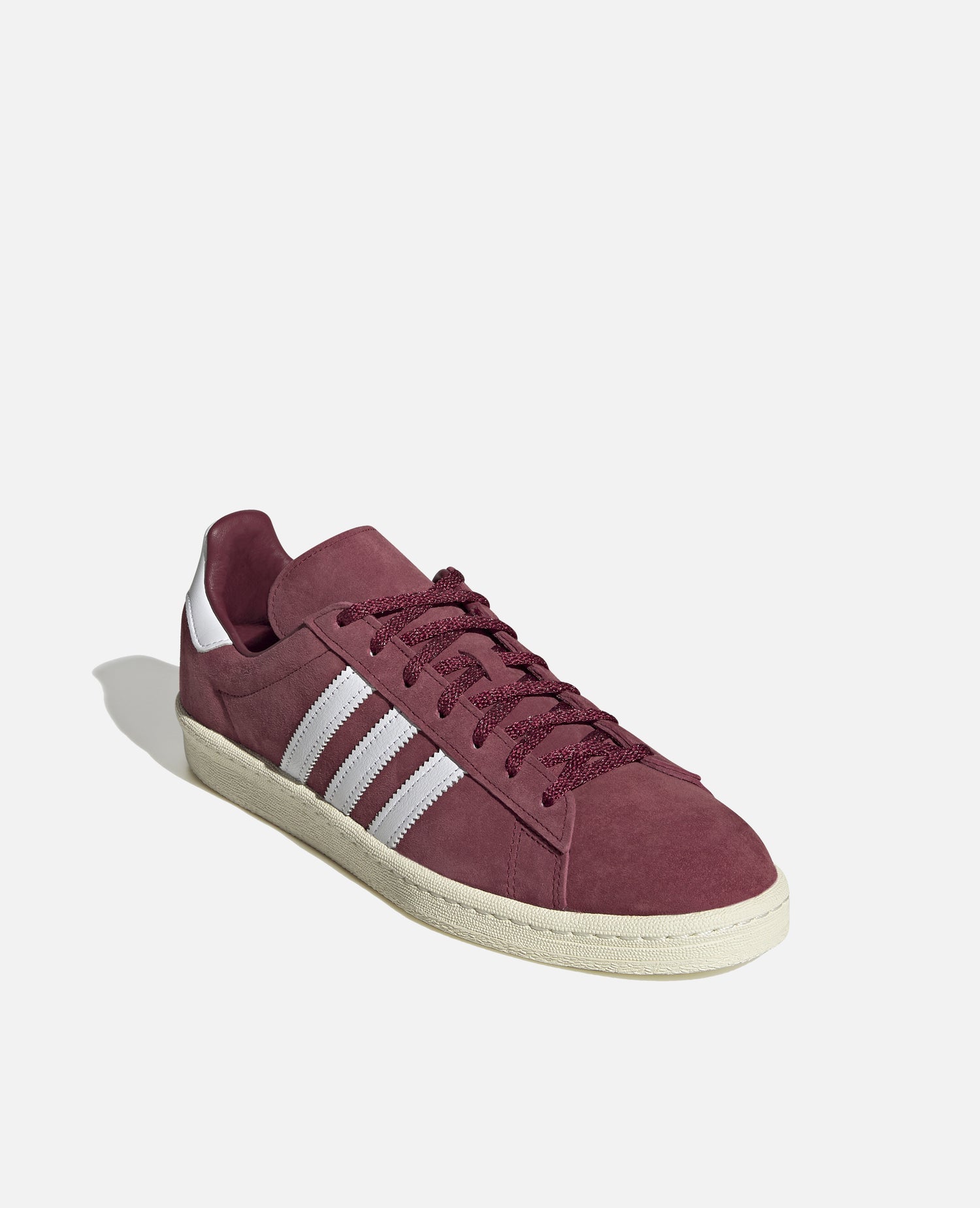 adidas Campus 80s (Collegiate Burgundy/Cloud White/Off White)