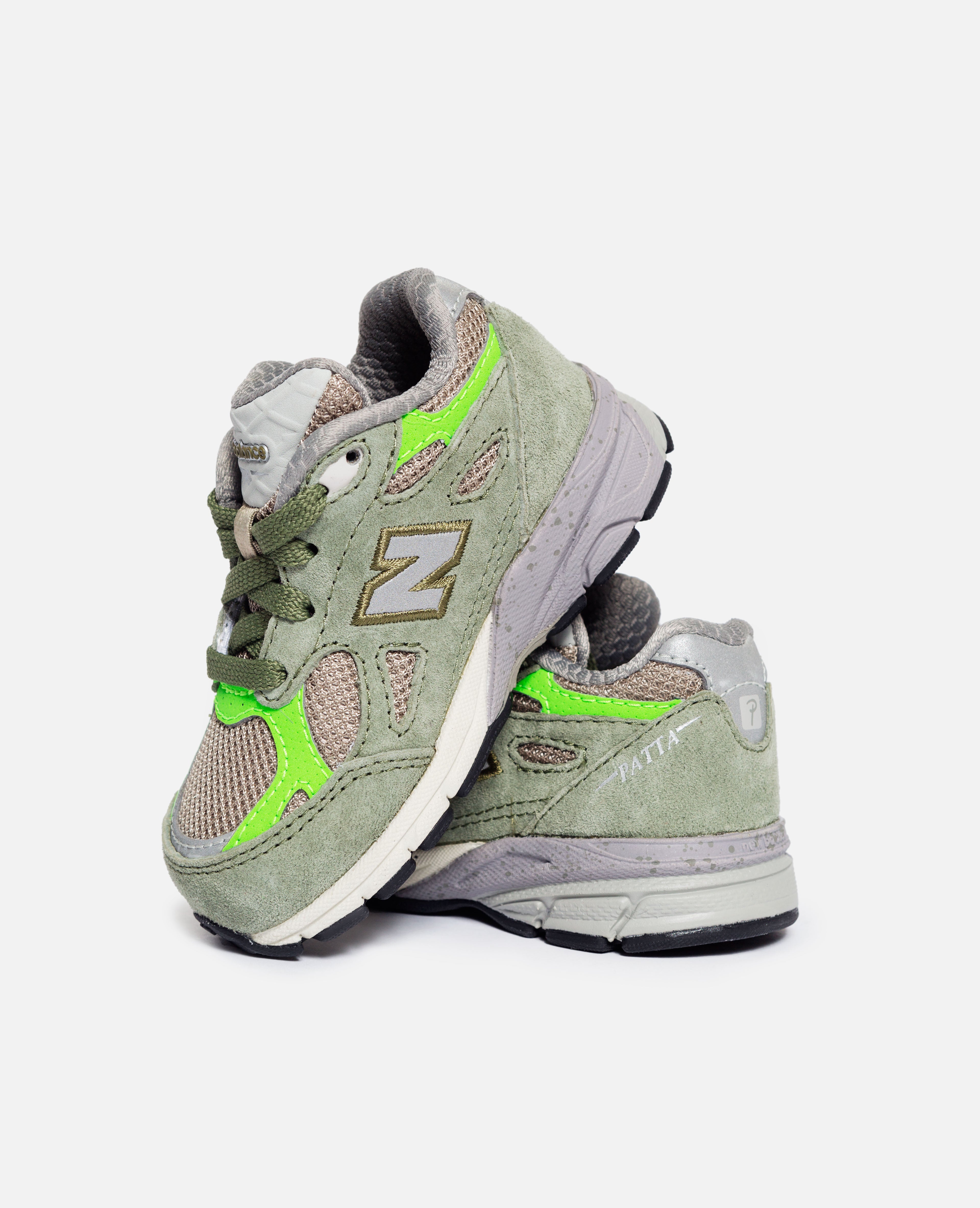 Patta x New Balance 990v3 Infants (Olive)