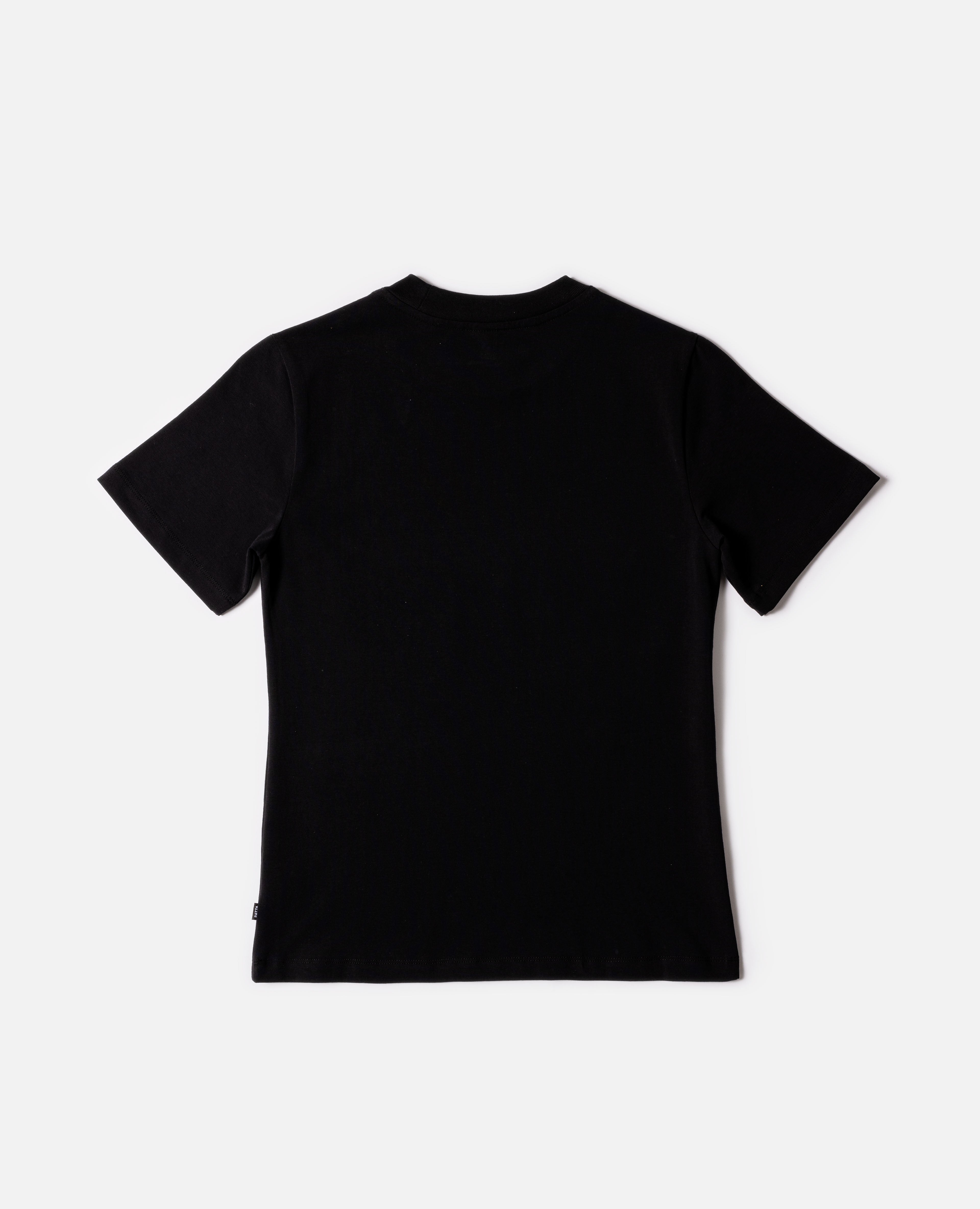 Patta Femme Basic Fitted T Shirt Black