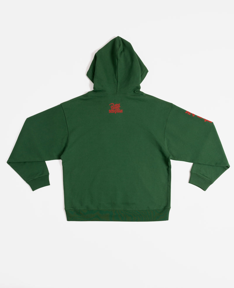 Patta x Andy Wahloo Script Logo Boxy Hooded Sweater