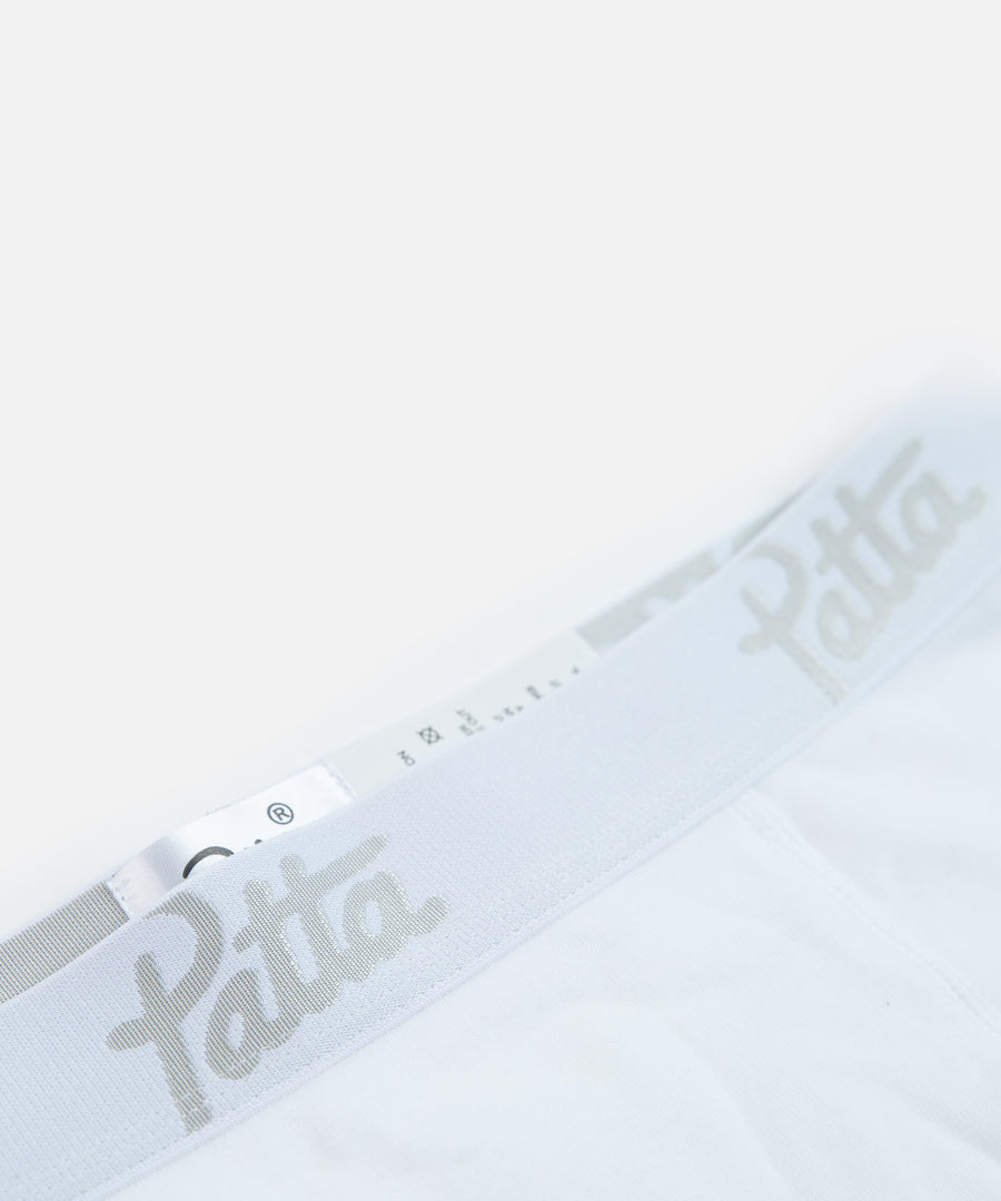 Patta Underwear Boxer Briefs 2-Pack (White)