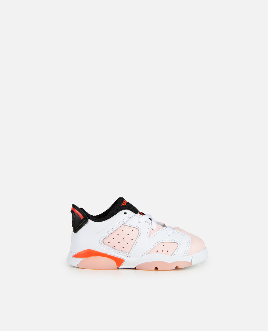 Jordan 6 Retro Low (TD) (White/Atmosphere-Infrared 23-Black)