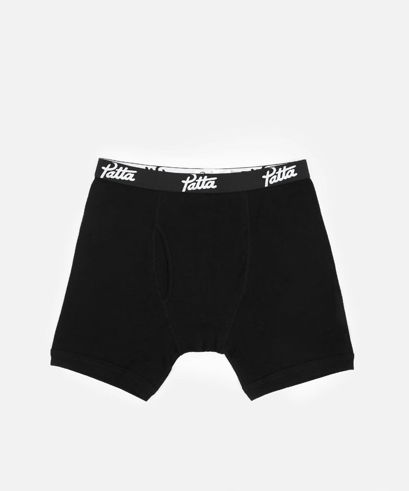 Patta Underwear Boxer Briefs 2 - Pack (Black) - Patta