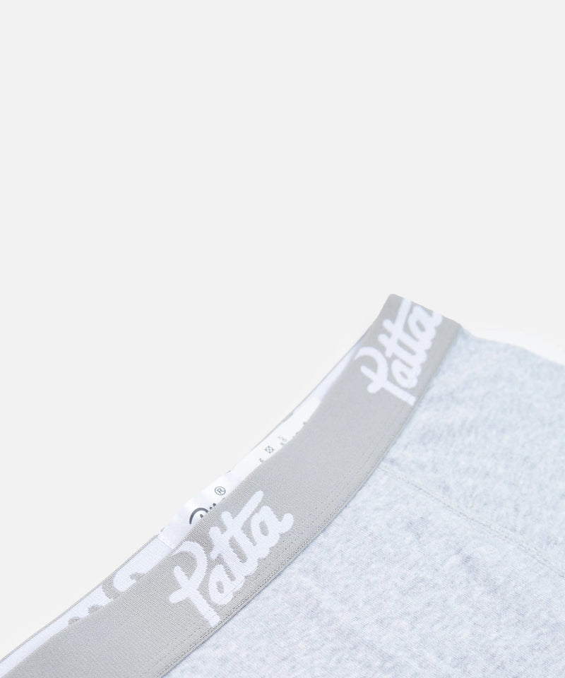 Patta Underwear Boxer Briefs 2 - Pack (Melange Grey) - Patta