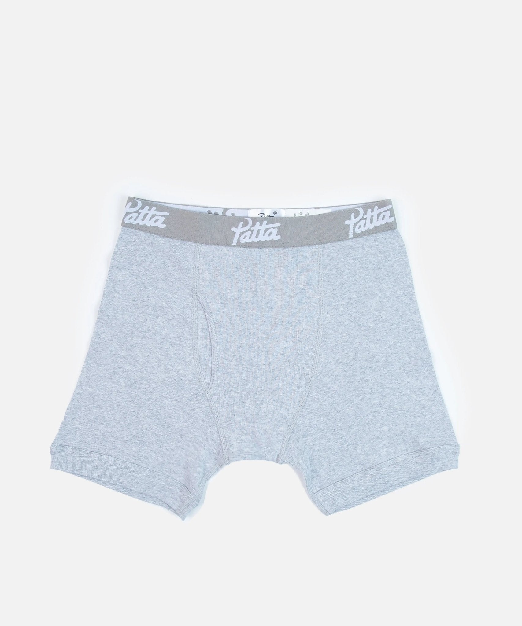 Patta Underwear Boxer Briefs 2 - Pack (Melange Grey) - Patta